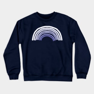 Very Peri Rainbow Periwinkle Blue Pantone Color of the Year 2022 Crewneck Sweatshirt